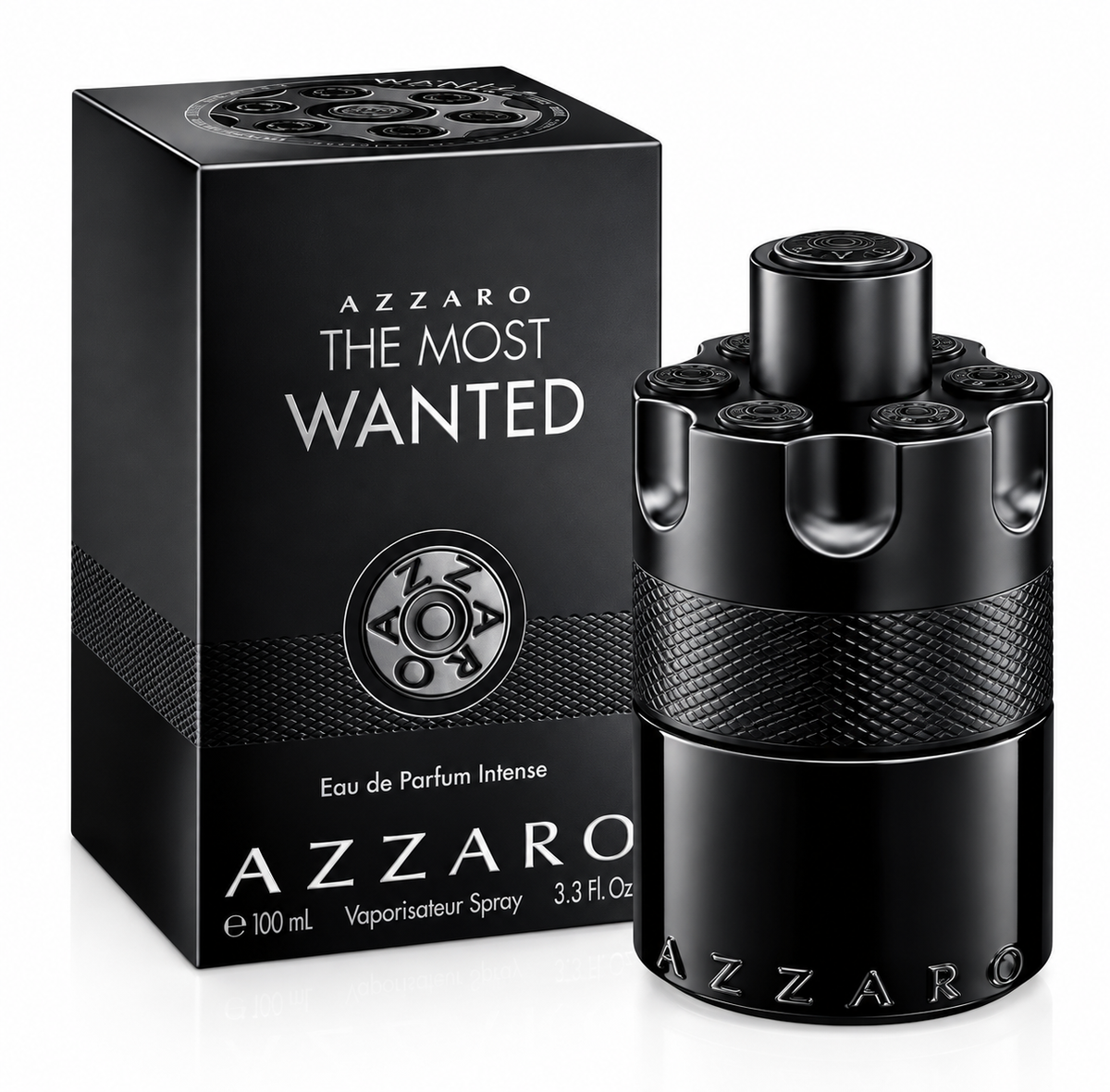 Azzaro The Most Wanted Eau de Parfum Intense Spray for Men 3.3 oz (100ml)