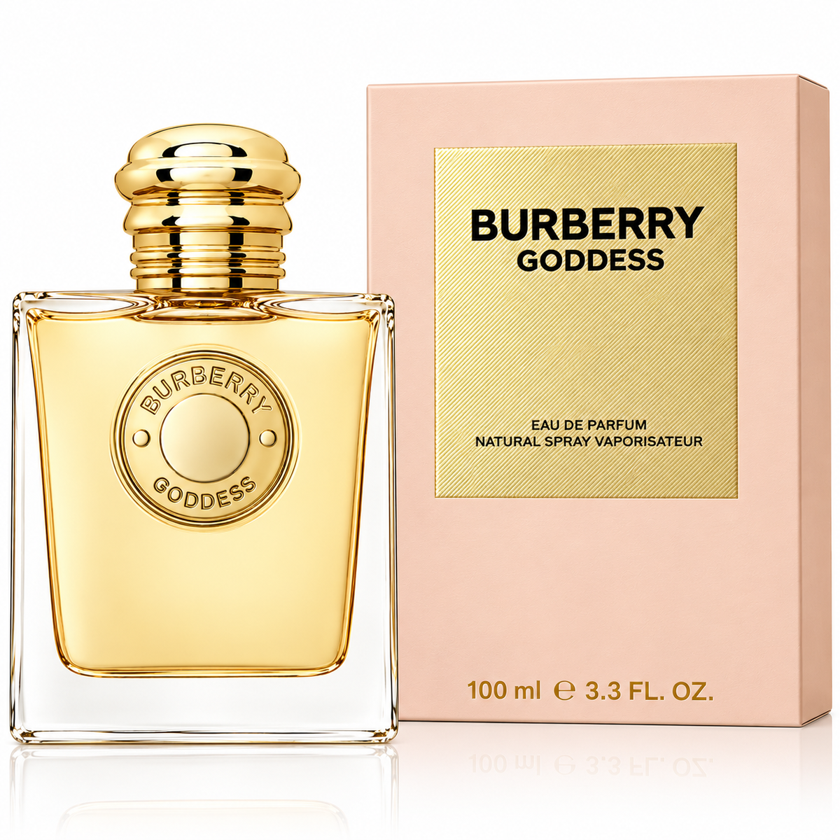 Burberry Goddess Eau De Parfum Spray for Women 3.3 oz (100 ml) NEW WITH BOX