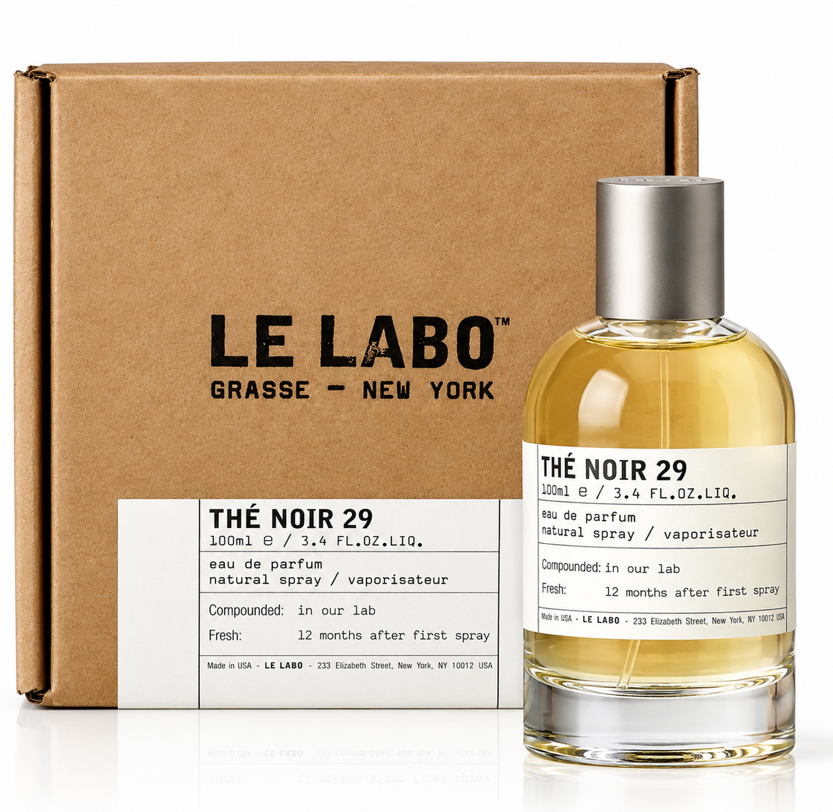 Le Labo Thé Noir 29 Eau De Parfum Spray Unisex 3.4 oz (100 ml) Perfume