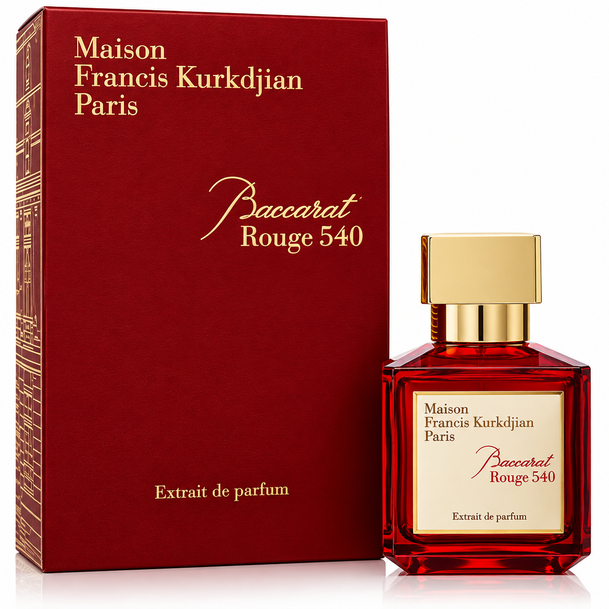 Maison Francis Kurkdjian Baccarat Rouge 540 Extrait De Parfum 2.4 oz (70 ml) Unisex Fragrance